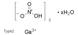 Galliumnitrat (Galliumtrinitrat), 99,99 % rein