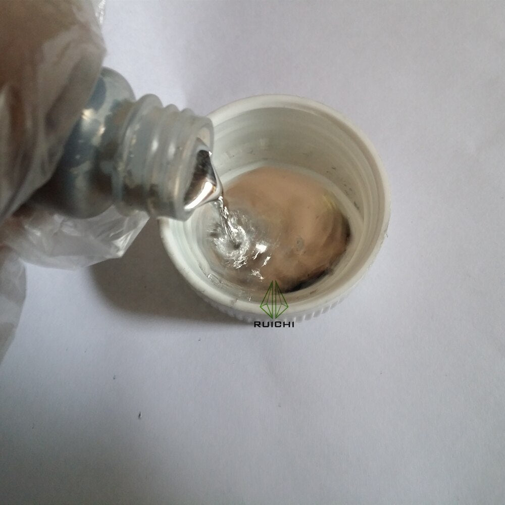 GaIn Eutectic MP 16 °C/ 60,8 °F 99,99 % rein 1 kg Gallium-Indium-Legierungs-Flüssigmetall zur Wärmeübertragung