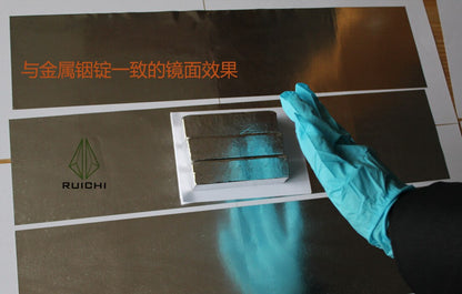Indium Foil Various Custom Made Size 99.995% Pure Indium Metal Foil Sheet