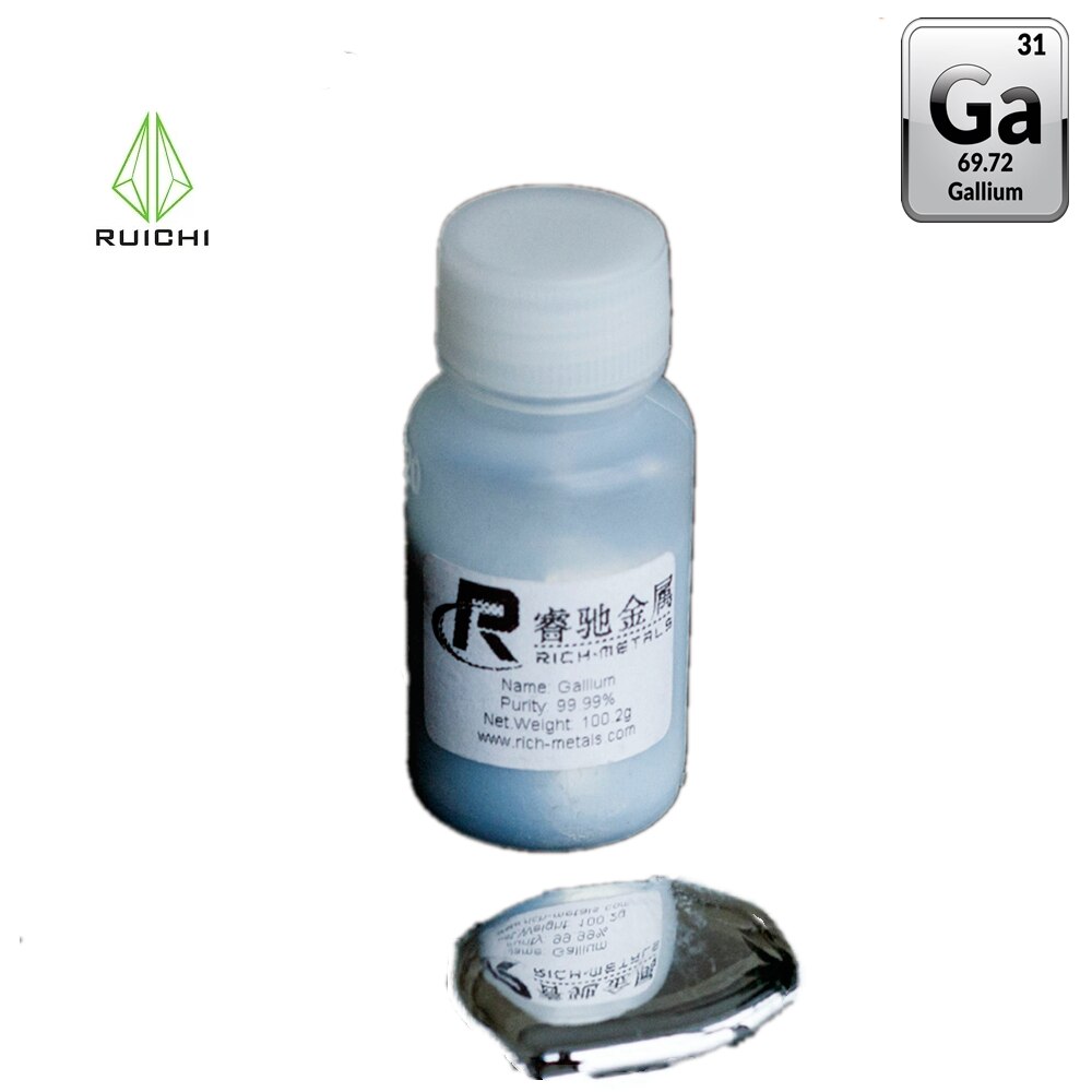 200 Gramm Galliummetall rein 99,99 %