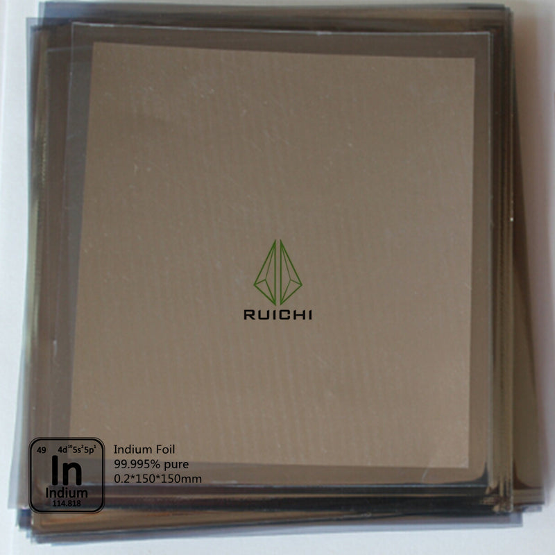 0,2 mm dickes Indiumfolien-Metallblech, 99,995 % rein