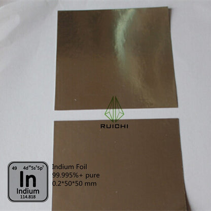 0,2 mm dickes Indiumfolien-Metallblech, 99,995 % rein