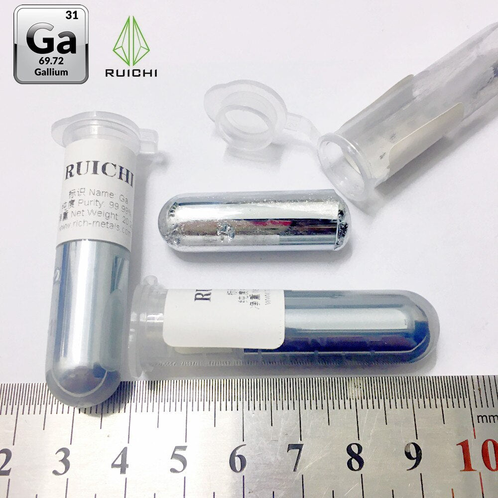 40 Gramm Galliummetall rein 99,99 % 